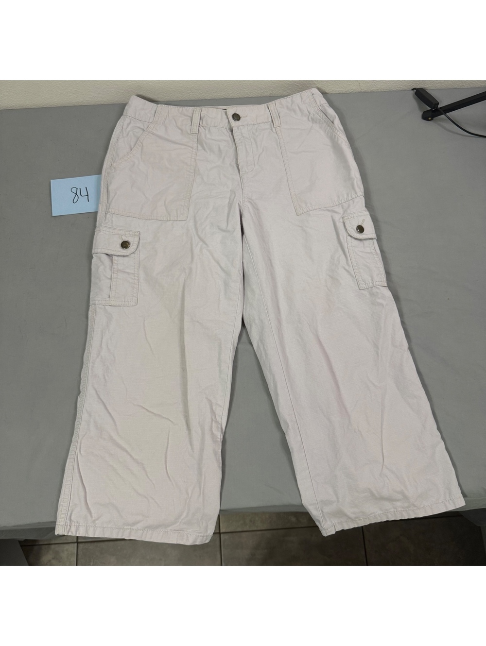 Caribbean Joe Beige Cargo Pants Size 8